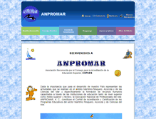 Tablet Screenshot of anpromar.org